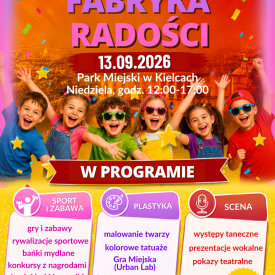 PIKNIK SZKOLNO-PRZEDSZKOLNY „DZIECIĘCA FABRYKA RADOŚCI"