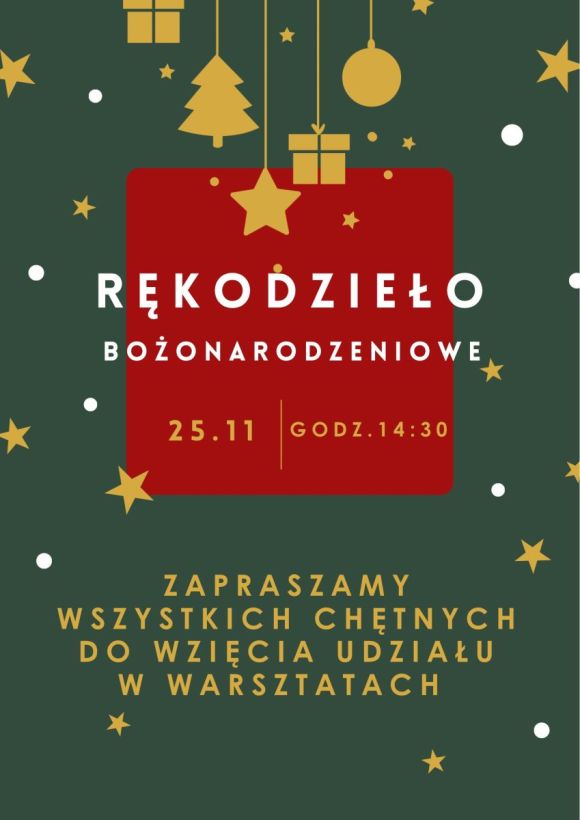 Rękodzieło Bożonarodzeniowe