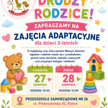 Zajęcia adaptacyjne 